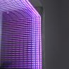 3D-Spiegel mit RGB-LED und Fernbedienung, 5 mm Glas, Maße 70 x 90 cm, Infinity 3D-Spiegel mit RGB-LED und Fernbedienung, 5 mm Glas, Maße 70 x 90 cm, Infinity