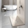Platte, Wandpaneel, Mineralverbundstoff, Abmessungen 244 x 90-60 cm, Creme, Schieferoptik, Gelcoat, zuschneidbar. Platte, Wandpaneel, Mineralverbundstoff, Abmessungen 244 x 90-60 cm, Creme, Schieferoptik, Gelcoat, zuschneidbar.