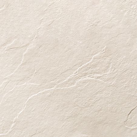 Lastra Wandpaneel, Mineralverbundstoff, Abmessungen 244 x 90-60 cm, Creme, Schieferoptik, Gelcoat, zuschneidbar