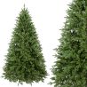 Premium künstlicher Weihnachtsbaum, Voll-PE 3D, 6580 Zweige, 150 cm Durchmesser, 220 cm Höhe, Metallständer inklusive, Elf