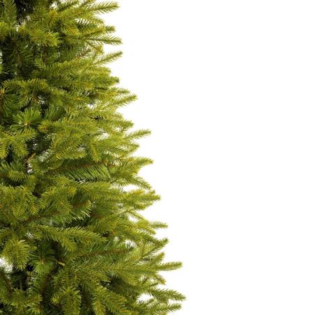 Premium künstlicher Weihnachtsbaum, 3D PE-Zweige, 220 cm, Metallständer inklusive, Ego-Sw