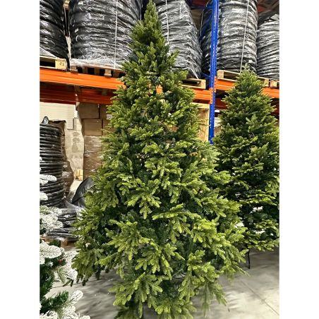 Premium Weihnachtsbaum, 3D-Zweige, 220 cm, Metallständer inklusive, Ego-Normandian PE