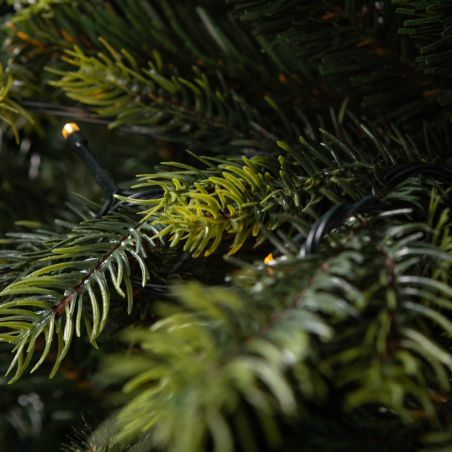 Premium-Weihnachtsbaum mit LED, 3D-Zweigen, inklusive Metallständer, Größe 300 cm, Ego-Normandian PE