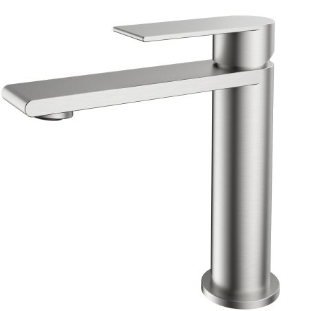 Waschbeckenarmatur, Nickel...