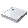 Duschwanne, Acryl, Größen 90x90, 100x100 cm, mit Siphon, Höhe 14 cm, EGO-F1H