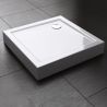 Duschwanne, Acryl, Größen 90x90, 100x100 cm, mit Siphon, Höhe 14 cm, EGO-F1H