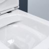 WC-Schüssel Ego-S112T Rimless, mit Spülkasten, 67x37 cm, Weiß, Sanitärkeramik, Deckel mit Soft-Close-Funktion