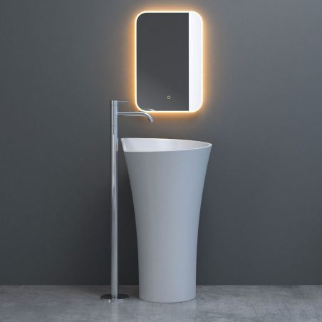 Badezimmerspiegel EGO – Louie, mit LED, Antibeschlag-Funktion und Touch-Schalter