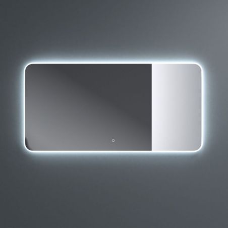 Badezimmerspiegel EGO – Louie, mit LED, Antibeschlag-Funktion und Touch-Schalter