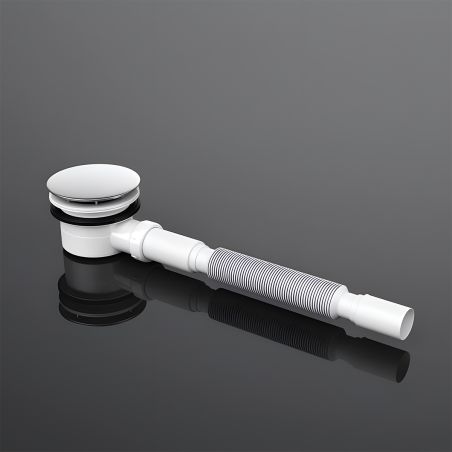 Rechteckige Slim-Duschwanne, inkl. Siphon, 4 cm Höhe, Größen von 80-90x100-160 cm, Sanitäracryl, EGO-FARO