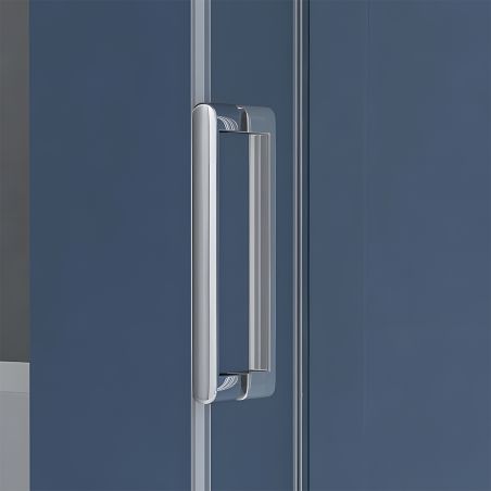 Duschkabine, 3 Seiten, Schiebetür, 8 mm Glas, Nano-Beschichtung, Maße nach Wahl, EGO-17-2U