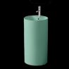 Standwaschbecken, Mintgrün Matt, Power Colour, mit Hahnloch, Durchmesser 45 cm, Modena Standwaschbecken, Mintgrün Matt, Power Colour, mit Hahnloch, Durchmesser 45 cm, Modena