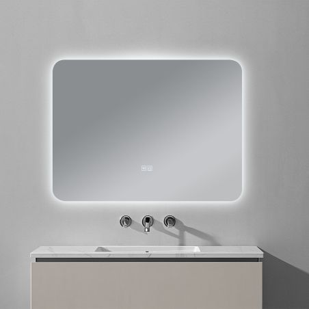 Badezimmerspiegel EGO – Louie, mit LED, Anti-Beschlag und Touch-Schalter, Größen: 60-140x70-80 cm Badezimmerspiegel EGO – Louie, mit LED, Anti-Beschlag und Touch-Schalter, Größen: 60-140x70-80 cm