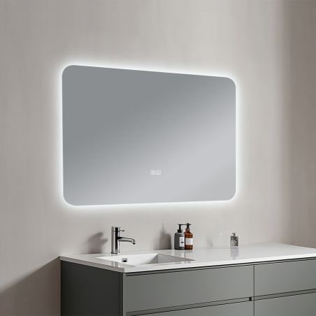 Badezimmerspiegel EGO – Louie, mit LED, Anti-Beschlag und Touch-Schalter, Größen: 60-140x70-80 cm Badezimmerspiegel EGO – Louie, mit LED, Anti-Beschlag und Touch-Schalter, Größen: 60-140x70-80 cm