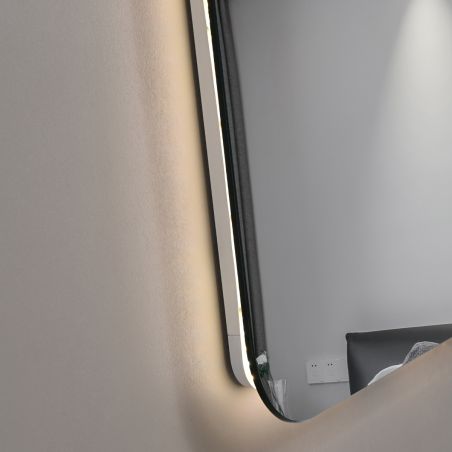 Badezimmerspiegel EGO – Louie, mit LED, Anti-Beschlag und Touch-Schalter, Größen: 60-140x70-80 cm Badezimmerspiegel EGO – Louie, mit LED, Anti-Beschlag und Touch-Schalter, Größen: 60-140x70-80 cm