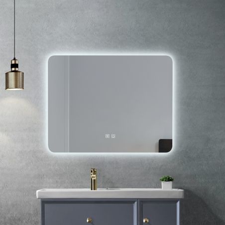 Badezimmerspiegel EGO – Louie, mit LED, Anti-Beschlag und Touch-Schalter, Größen: 60-140x70-80 cm Badezimmerspiegel EGO – Louie, mit LED, Anti-Beschlag und Touch-Schalter, Größen: 60-140x70-80 cm