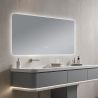 Badezimmerspiegel EGO – Louie, mit LED, Anti-Beschlag und Touch-Schalter, Größen: 60-140x70-80 cm Badezimmerspiegel EGO – Louie, mit LED, Anti-Beschlag und Touch-Schalter, Größen: 60-140x70-80 cm