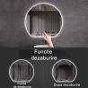 Smart LED-Spiegel, 5 mm, Anti-Beschlag, Touch-Taste, 3 Lichtfarben, Größen: 70-100x80-100 cm, Orbis Smart LED-Spiegel, 5 mm, Anti-Beschlag, Touch-Taste, 3 Lichtfarben, Größen: 70-100x80-100 cm, Orbis