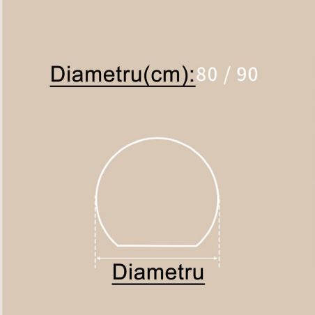 Smart LED-Spiegel, 4 mm, Anti-Beschlag, Touch-Taste, 3 Lichtfarben, Größen: 70x80 cm, Durchmesser 80, 90, 100 cm, Orbis