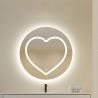 Smart-LED-Spiegel, 5 mm, Anti-Beschlag, Touch-Taste, 3 Lichtfarben, Durchmesser 80,90 cm, Cuore