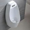 Urinal mit integriertem Sensor, Wand- oder Bodenablauf, 34x29x68 cm, Glänzend Weiß, Lucente