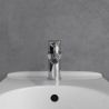 Bidet-Armatur, mit Perlator, Messing, Gold, Zenia
