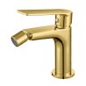 Bidet-Armatur, mit Perlator, Messing, Gold, Zenia