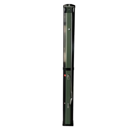 Solar-Dusche, 60 Liter, Fußdusche, Handbrause, Thermometer, Regenduschkopf, PVC+ABS, Grün-Schwarz, Alicante