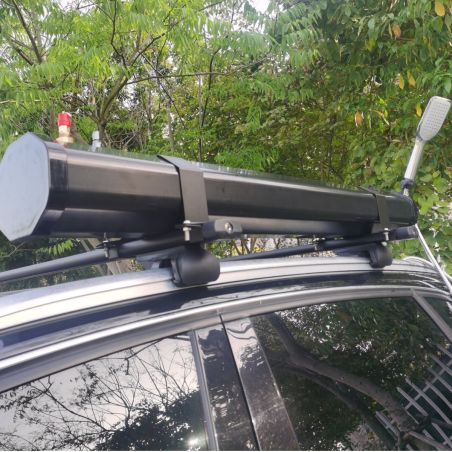 Solar-Dusche Auto, Camping, Tragbar, 30 Liter Kapazität, Handdusche und Offroad-Spritzpistole, Schwarz, Cordoba