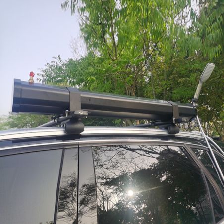 Solar-Dusche Auto, Camping, Tragbar, 30 Liter Kapazität, Handdusche und Offroad-Spritzpistole, Schwarz, Cordoba