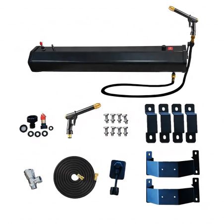 Solar-Dusche Auto, Camping, Tragbar, 30 Liter Kapazität, Handdusche und Offroad-Spritzpistole, Schwarz, Cordoba