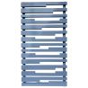 Heizkörper, Blau, 112x60 cm, 662 W, 15 Elemente, Handtuchheizkörper aus Stahl, Emir Heizkörper, Blau, 112x60 cm, 662 W, 15 Elemente, Handtuchheizkörper aus Stahl, Emir