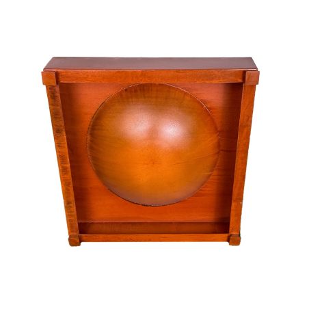 Kamin, 2 mm Cortenstahl, Maße: 80x80x20 cm, Magma