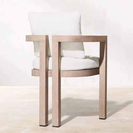 Möbelset, Garten oder Terrasse, großer Tisch und 8 Stühle, Voll-Teakholz, inklusive Kissen, Primavera