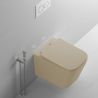 Toilettenschüssel, Rimless, Jasmin Matt, Power Colour, Wandmontage, inkl. Slim-Duroplast-Sitz mit Soft-Close, Alfonso