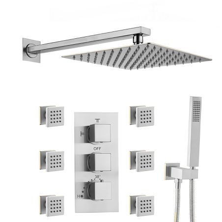Duschsystem mit Thermostat,...