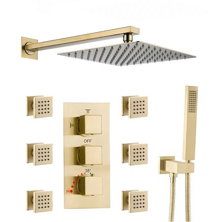 Duschsystem mit Thermostat,...