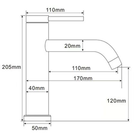 Waschbeckenarmatur, Mattschwarz, mit Perlator, Edelstahl, Waschbeckenmontage, Fino