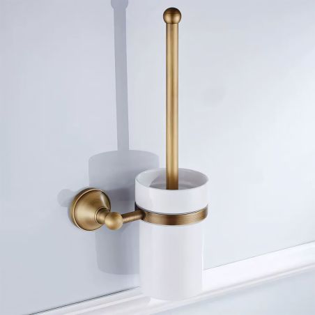 Toilettenbürste mit Halter,...