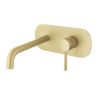 Waschbeckenarmatur, Einbaumontage, Mattgold, Einhebel, Messing, Gala Waschbeckenarmatur, Einbaumontage, Mattgold, Einhebel, Messing, Gala