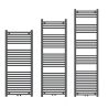 Heizkörper, Handtuchheizkörper aus Stahl, Maße: 120,150,180x50 cm, Anthrazit, Ferano Heizkörper, Handtuchheizkörper aus Stahl, Maße: 120,150,180x50 cm, Anthrazit, Ferano
