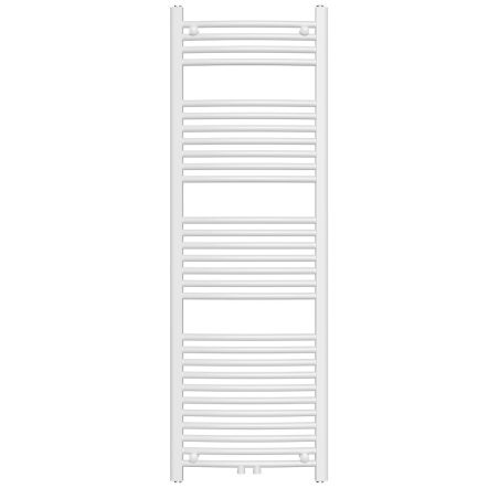 Heizkörper, Handtuchheizkörper aus Stahl, 120-150-180x50 cm, Weiß, Gebogenes Design, Terma