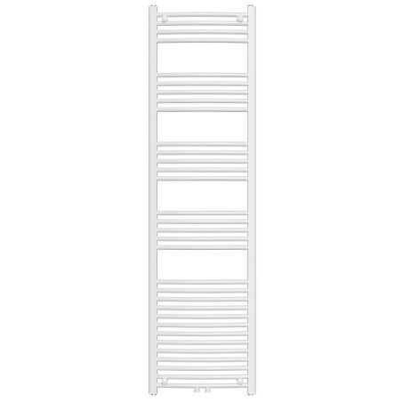 Heizkörper, Handtuchheizkörper aus Stahl, 120-150-180x50 cm, Weiß, Gebogenes Design, Terma