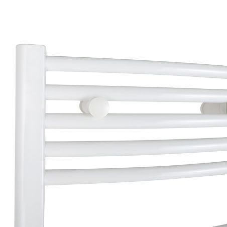 Heizkörper, Handtuchheizkörper aus Stahl, 120-150-180x50 cm, Weiß, Gebogenes Design, Terma