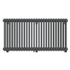 Horizontaler Stahlheizkörper, 119x60 cm, 26 Elemente, 1225 W, Anthrazit, Albion Horizontaler Stahlheizkörper, 119x60 cm, 26 Elemente, 1225 W, Anthrazit, Albion