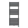 Elektrischer Heizkörper mit LCD-Thermostat, Wochenprogrammierung, Timer, Handtuchhalter, 120-140-160x50 cm, Anthrazit, Nadir Elektrischer Heizkörper mit LCD-Thermostat, Wochenprogrammierung, Timer, Handtuchhalter, 120-140-160x50 cm, Anthrazit, Nadir
