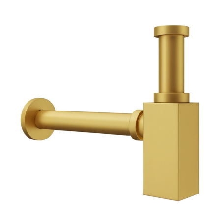 Ablaufsiphon, Mattgold,...