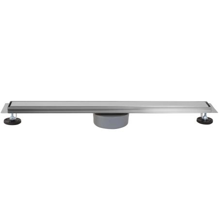 Duschrinne, 360° Siphon, Chrom, Edelstahl SS304, Größen: 60 oder 80 cm, Elegro