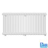 Horizontaler Stahlheizkörper, 119x60 cm, 26 Elemente, 1225 W, Weiß, Albion Horizontaler Stahlheizkörper, 119x60 cm, 26 Elemente, 1225 W, Weiß, Albion