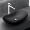 Waschbecken EGO 858, Mattschwarz, 63x36.5 cm, Aufsatzmontage, Sanitärkeramik